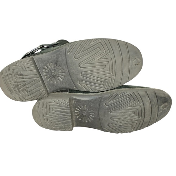 UGG Cedric style 1012360 black suede sheepskin and shearling boots. Size 8 - Picture 12 of 12